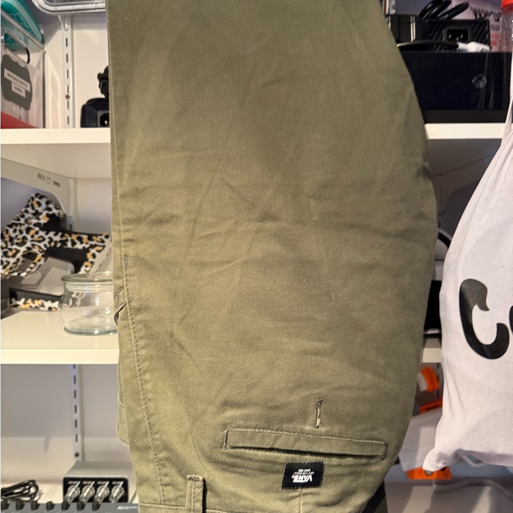 Vans Green Chinos Casual Style